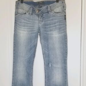 Silver Jeans 29/31 low rise
